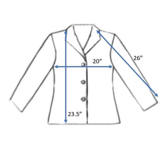 Sag Harbor Dark Brown Jacket or Top - Size 10 - Picture 6 of 6